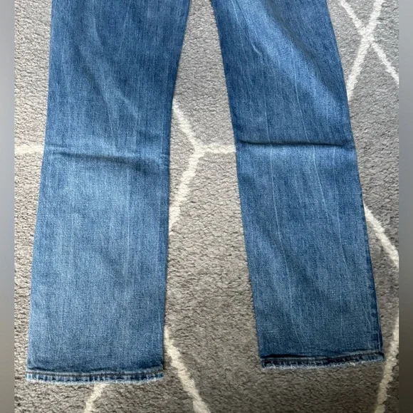 Abercrombie & Fitch Curve Love Ultra High Rise Ankle Straight Jean Size 25 XL - Picture 7 of 9